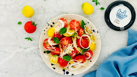 Saisonal: Tomatensalat mit Kraut Deluxe